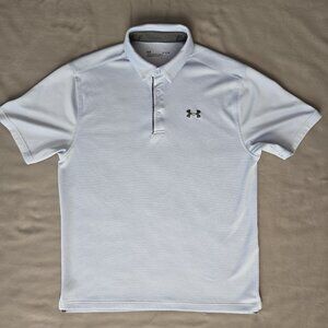 Under Armour Gray Golf Polo